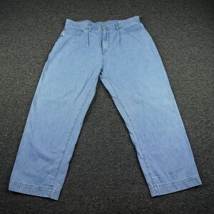 AYR Jeans Womens 34 Blue Denim The Hooky Wide‎ Leg Casual Lightweight Ladies